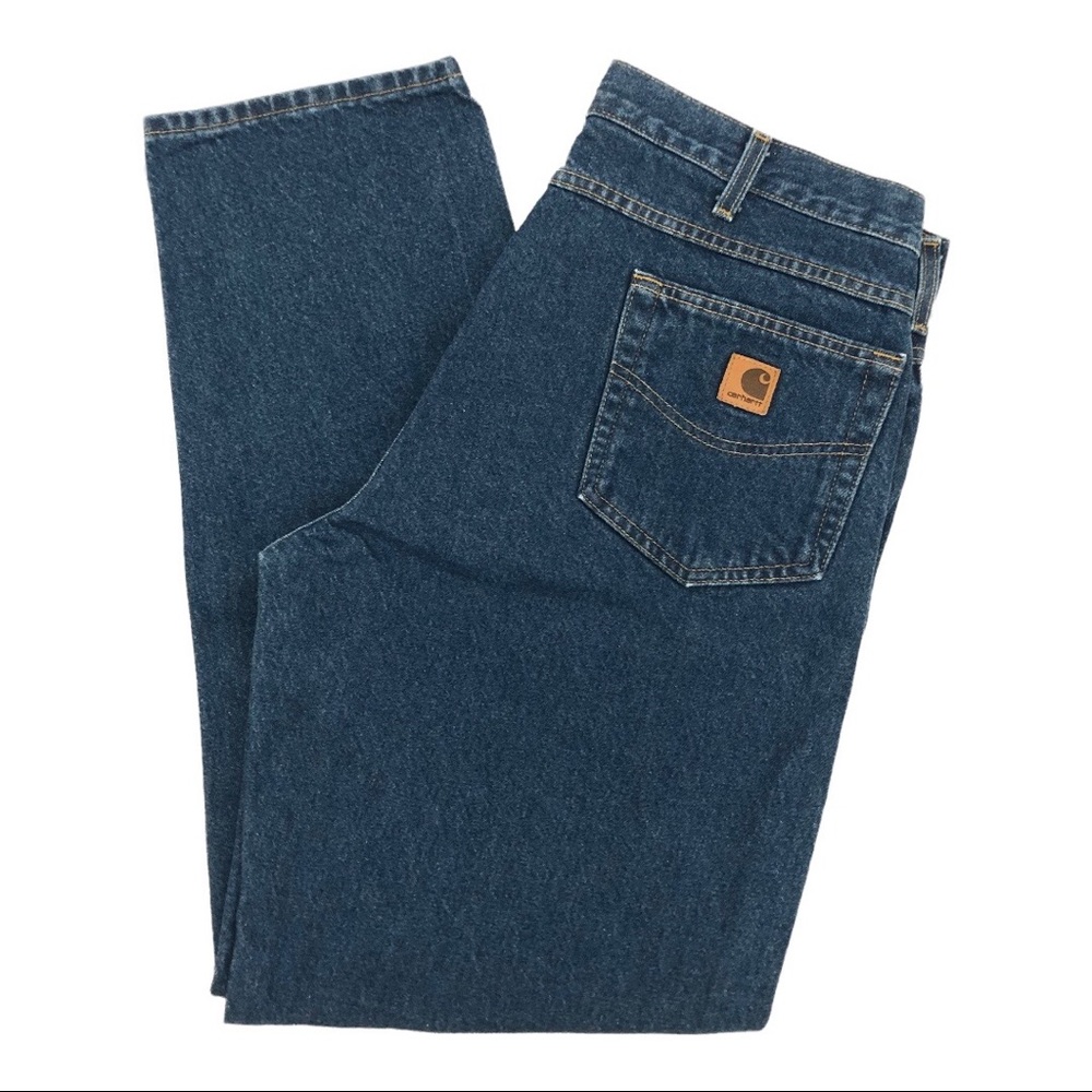 Carhartt Men's Relaxed Fit Tapered Leg Jeans B17DST